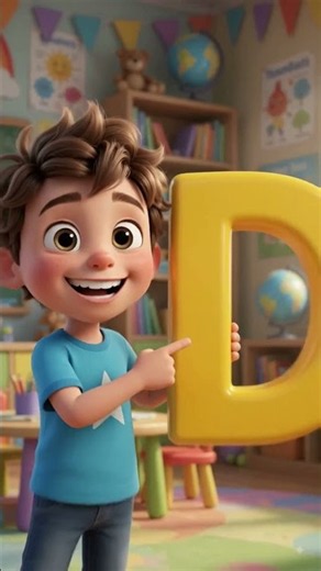 ABC Alphabet Song for Kids | Learn English Letters A to Z | Fun Cartoon #shorts #kids