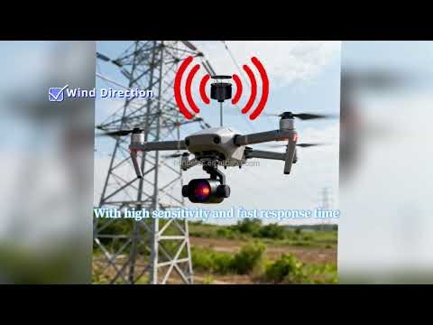 UAV Ultrasonic Wind Speed and Direction Sensor