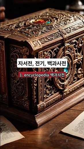 백과사전 vs 자서전 vs 전기 차이 | Encyclopedia vs Autobiography vs Biography — Easy Differences!