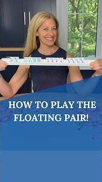 Win Mahjong More With The Floating Pair! #americanmahjong #mahjongtips