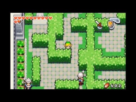The Minish Cap (GBA) - Reaching the Elemental Sanctuary with the Water Element