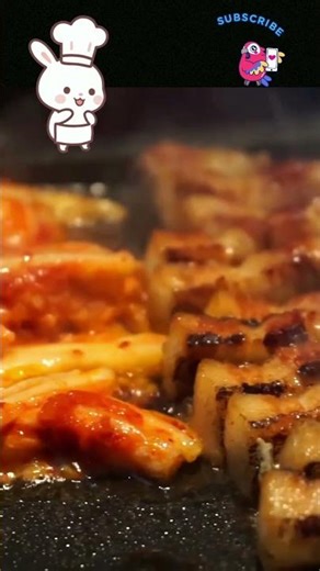 Pork & Bacon Frying and Grilling for Lunch #food