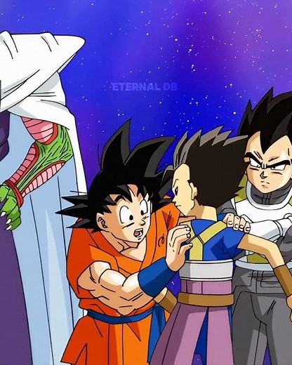 Goku & Vegeta Meet Cabba! | Dragon Ball Super #shorts