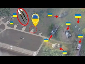 Again!! Russia Destroys Ukrainian Su-27 at Airfield and Tank