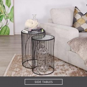 Shop our stylish Side Tables in-store or online from R1,850.00 https://leathergallery.co.za/collections/side-tables From the living room to the bedroom, side tables are the unsung heroes of home décor, offering endless possibilities. With their compact size and versatility, they effortlessly fit into any space, providing a convenient surface for your essentials. Whether it's holding a lamp, your favourite book, or a cup of coffee, side tables add a touch of elegance and sophistication to any roo