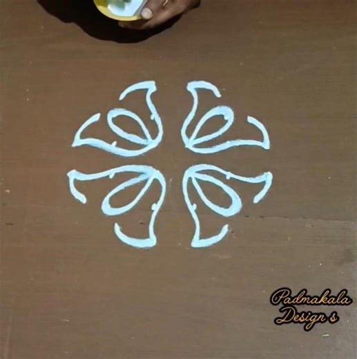 6*2 dots #rangoli 🌸🥰#dialyrangoli #shorts