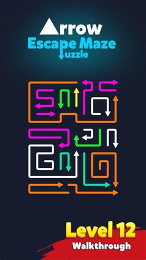Arrow Escape: Maze Puzzle | Level 12