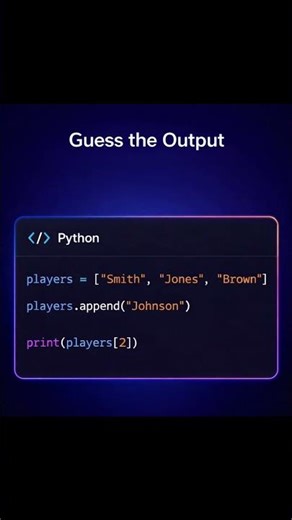 Guess The Output. | Python