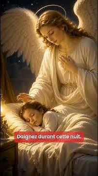Prière à mon Ange-Gardien avant de dormir #prière #angegardien #nuit #protection #catholique