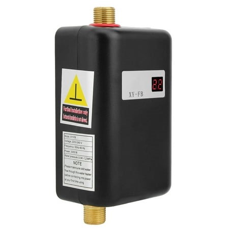 Water Heater, High Efficient Safe Heater LCD Digital Temperature Display Electricity Saving  For Home - Walmart.ca