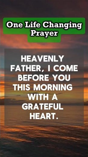 Transform Your Day with This Powerful Morning Prayer for Breakthrough #shorts