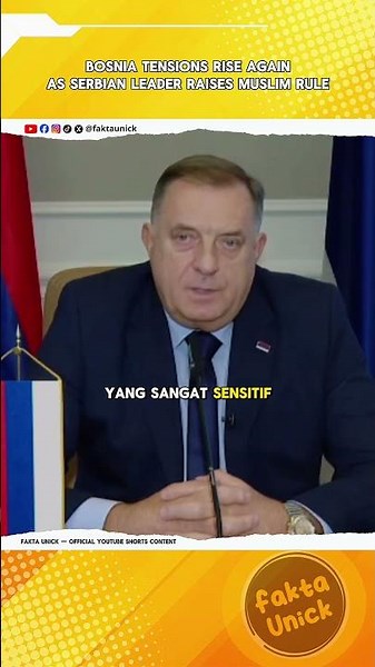 Tokoh Serbia Ini Tolak Muslim Berkuasa?!