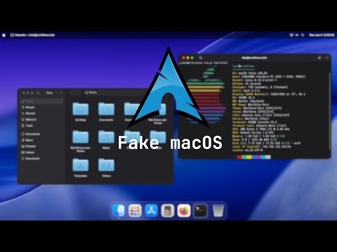 Installing Arch Linux and making it look like macOS