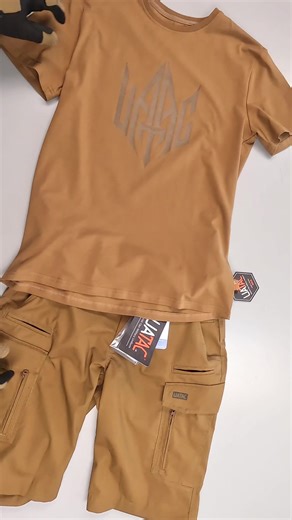 Shorts UATAC Lite Gen2 Coyote Tactical shorts Lite UATAC are designed specifically for the military, have a universal cut and are suitable for various conditions of use - training, shooting range, work or walking. The fabric consists of 65% cotton and 35% polyester, which makes it pleasant to the touch and resistant to tearing and damage. Ripstop weaving will not allow the shorts to tear even under heavy loads. The moisture-repellent Teflon coating protects against water and increases resistance