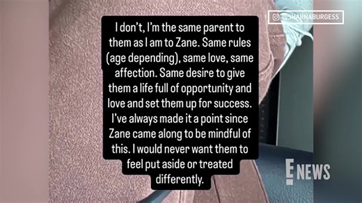 Sharna Burgess explained that when it comes to her blended family, including fiancé Brian Austin Green's kids with ex-wife Megan Fox, she is committed to treating all of the kids equally. bit.ly/44F2Rpe | E! News