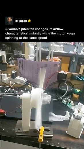 Variable Pitch Fan 🤯