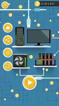 Bitcoin Mining - Cryptocurrency, Bitcoin, Tap Game