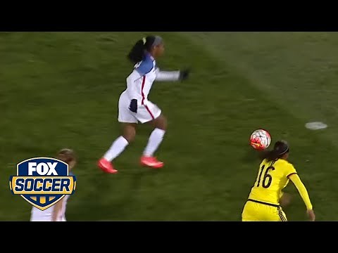USWNT scores four goals in 12 minutes vs. Colombia | Women's International Friendly