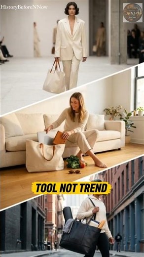 Your XL Tote Bag 👜 Was Originally An Industrial Canvass Bag