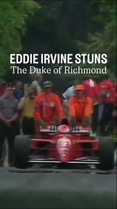 A very happy birthday to Eddie Irvine - one of only a few men that has successfully stunned the Duke of Richmond with a ear-splitting launch off the start line at #FOS! It was incredible to see the four-time #F1 Grand Prix winner take the Hill behind the wheel of the #Ferrari 412 T2 and we can’t wait to see him back on Goodwood ground in the future. | Goodwood Festival of Speed