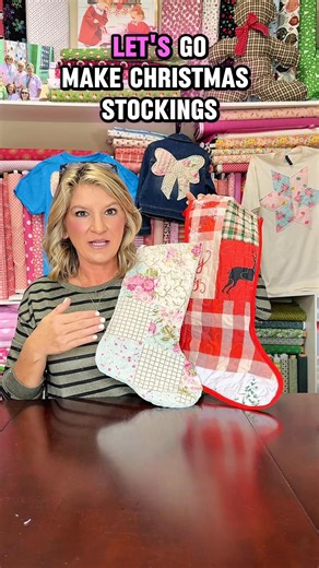 Quilt stocking step by step sewing tutorial • I’m your favorite sewing teacher www.hometownquiltcompany.com #sewing #tamijones #beginnersewing #diy #crafty | Tami Jones • Hometown Quilt Company, LLC