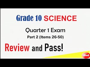 Part 2 Grade 10 Science Quarter 1 Reviewer