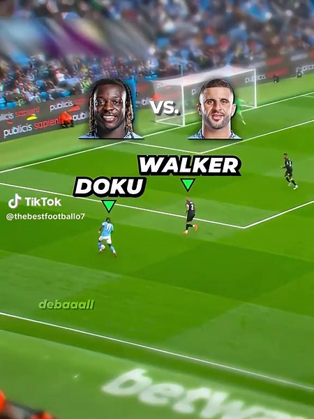 #Doku outplays #Walker🥶 #footballtikkot