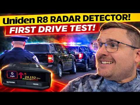 Uniden R8 Radar Detector – Unboxing, Setup & First Drive Test