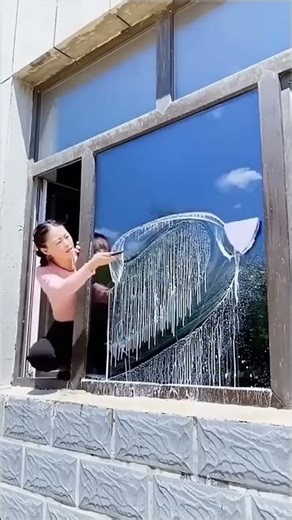 Magnetic window cleaner #kitchengadgets #useful #shorts