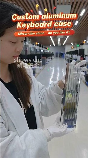 Aluminum keyboard shell custom factory,#keyboard #keyboardcase #keyboardshell #fyp