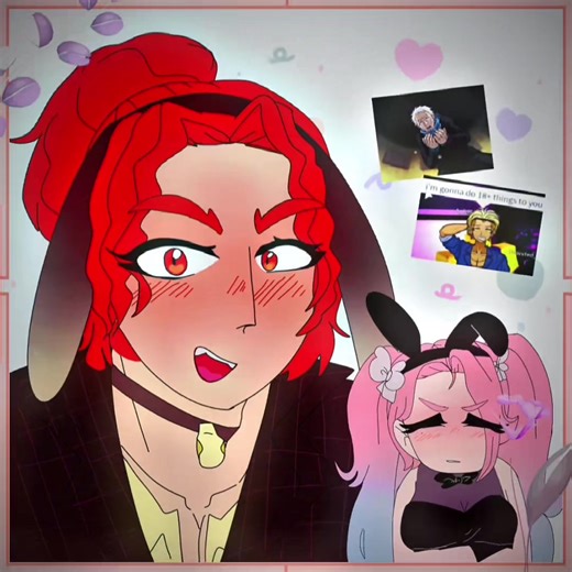 “You’ve been taking this joke suspiciously serious” … who said it was a joke 🤔 MiziTaro ftw ❤️ #qtaroburgerberg #mizi #yttd #alienstage #animationmeme