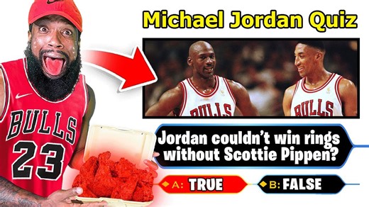 Michael Jordan Basketball Quiz! Every Question I Miss I Eat Worlds Hottest Wings!