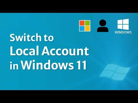 How to Switch to a Local Account in Windows 11 (2026)