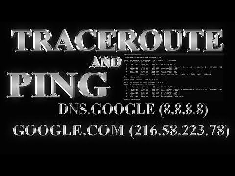 HOW TO TRACE ROUTE IN WINDOWS 10 CMD | GOOGLE DNS SERVER(8.8.8.8)
