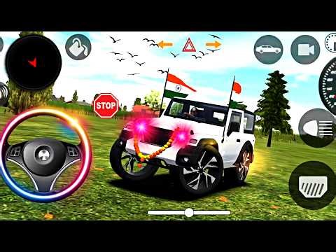 Dollar (Song) Shidu Mosewala Modified Mahindra Red Thar Indian Cars Simulator 3D Gameplay Live-1