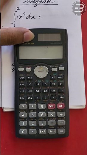 Integration and Differentiation using fx-991MS calculator | EDUBUOY