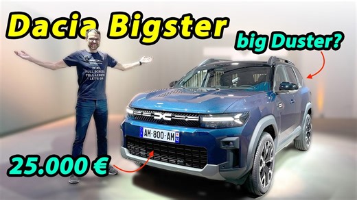 Dacia Bigster Premiere Review – The Big Brother of the Duster!
