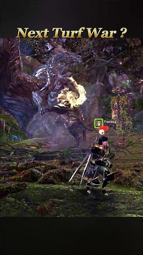 Rajang vs Kushala Daora Monster Hunter Turf Wars #monsterhunter #monsterhunterworld #iceborne #mhw