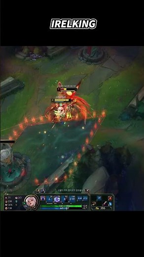 IrelKing vs Chovy Akali #shorts