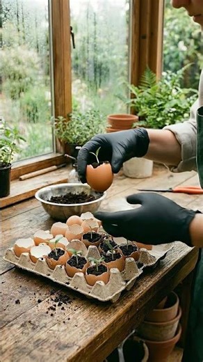 Eggshell Trick Grows Plants Faster.