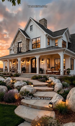 41K views · 1.2K reactions | Rustic Barndominium Retreat with Lush Garden Elegance | Barndominium Gallery | Facebook