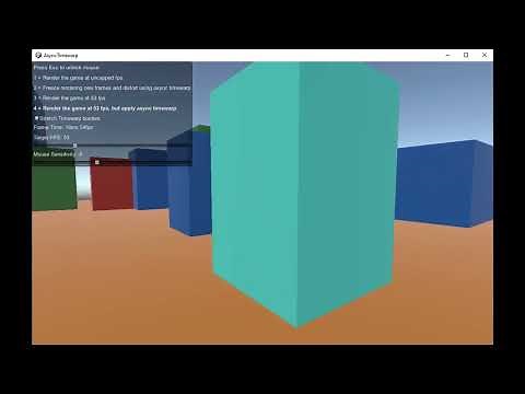 Async Reprojection outside of VR