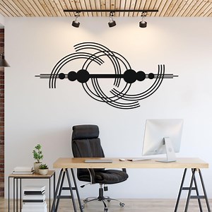 Abstract Metal Wall Art, Modern Sculpture, 3D Shadow Effect - Etsy