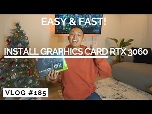 How to Install a Graphics Card! - RTX 3060 (EASY & FAST!)