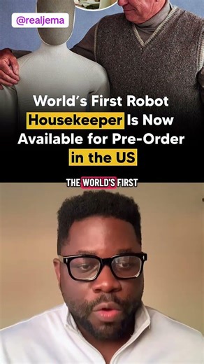 The future of living is almost here Robots #AI #FutureTech #SmartHome #Innovation #homerobot