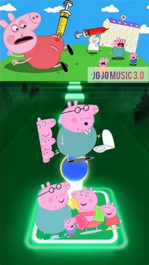 Peppa pig savage moment and zombie attack🧟coffin dance#shorts#subscribe#coffindance#peppapig#cartoon