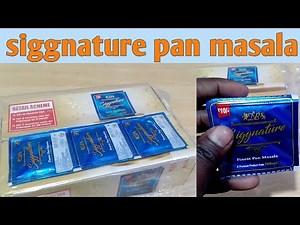 siggnature pan masala wholesale price | siggnature gutkha |