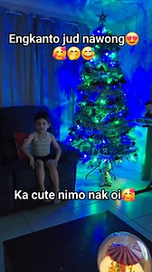 My son is happy now to see the Christmas tree.🥰😍 | Ailen Jenkins