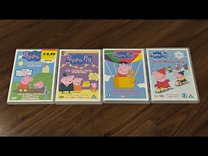 My Peppa Pig 2000s UK DVD Collection September 2025 Edition