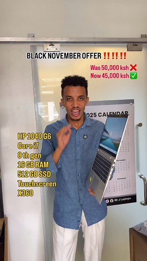 HP ELITEBOOK 1040 G6 intel core i7 8th generation 16 GB RAM 512 GB SSD Touchscreen X360 Windows 11 pro Office package installed 45,000 ksh ☎️/whatsapp +254796338017 kimathi house along kimathi street Opp sarova Stanley 5th floor room 503 Free laptop bag  Free wireless mouse ️ 6 months warranty ✅ #hp #mrjlaptop #kenya #laptops #computer | Mr j laptops | Facebook